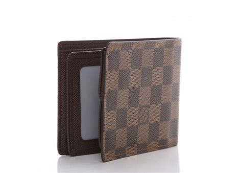 lv dark brown florin wallet|LOUIS VUITTON Damier Ebene Florin Wallet .